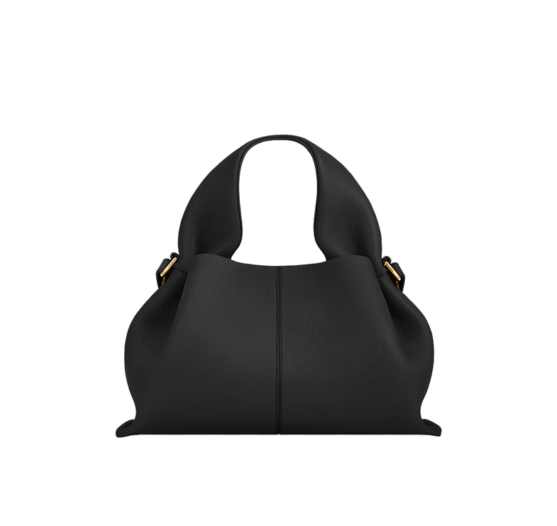 Polène Women's Numéro Neuf Mini Edition Textured Black