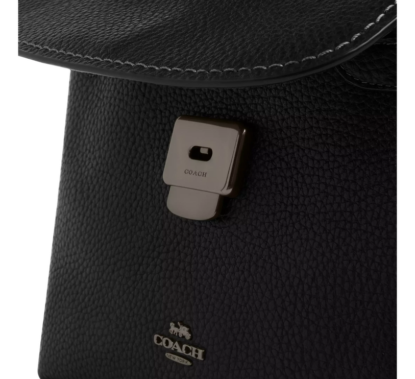 Coach Women's Emory Top Handle Bag Gunmetal/Black