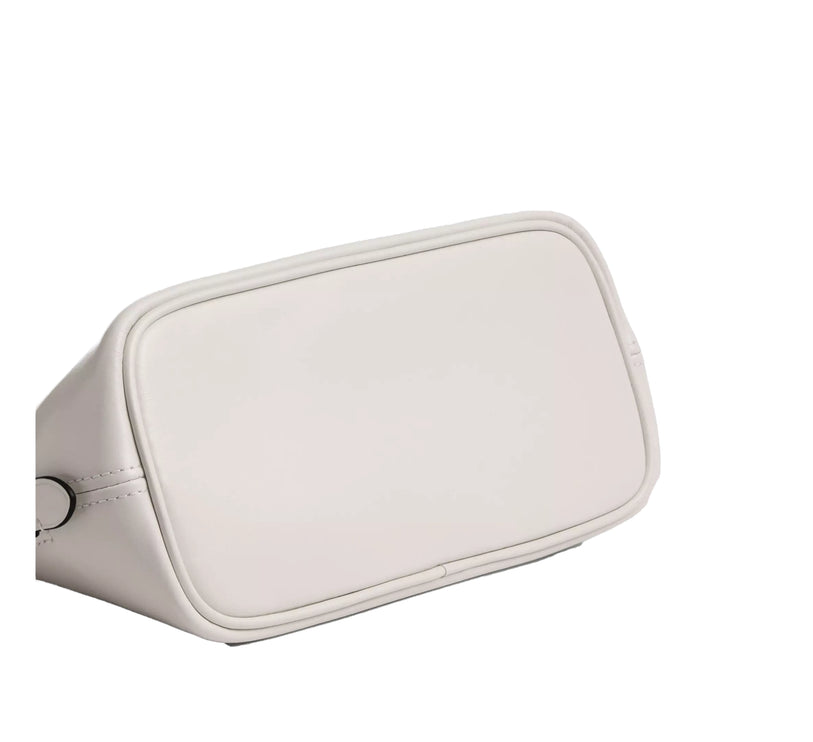 Coach Women's Lara Mini Satchel Bag Gold/Chalk