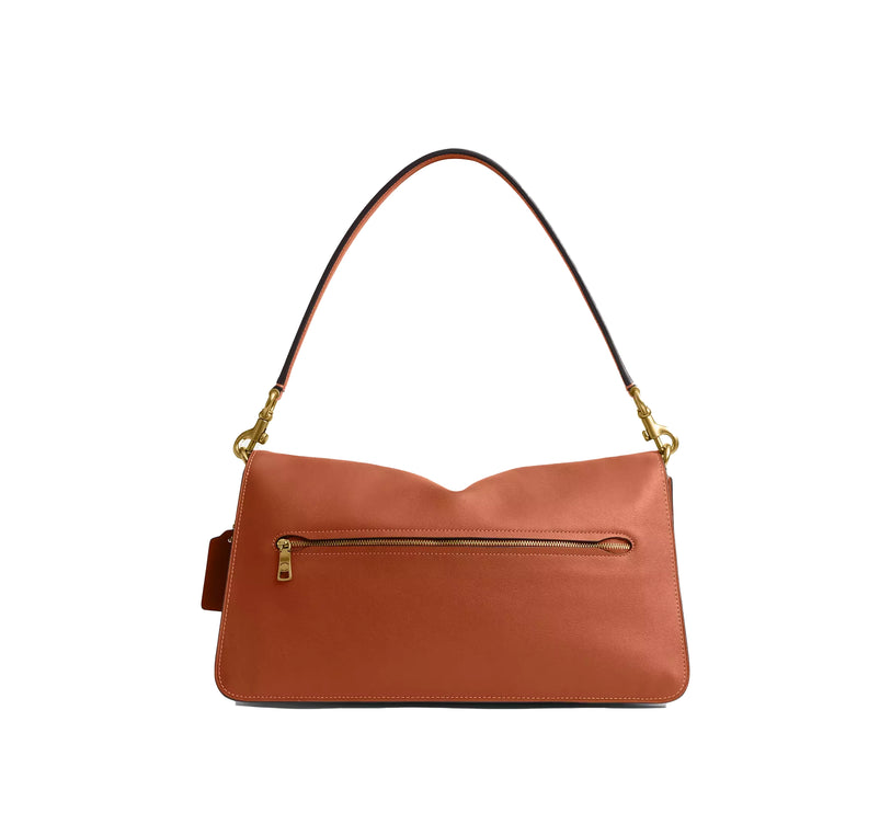 Coach Women's Tabby Shoulder Bag 36 Brass/Amber Brown