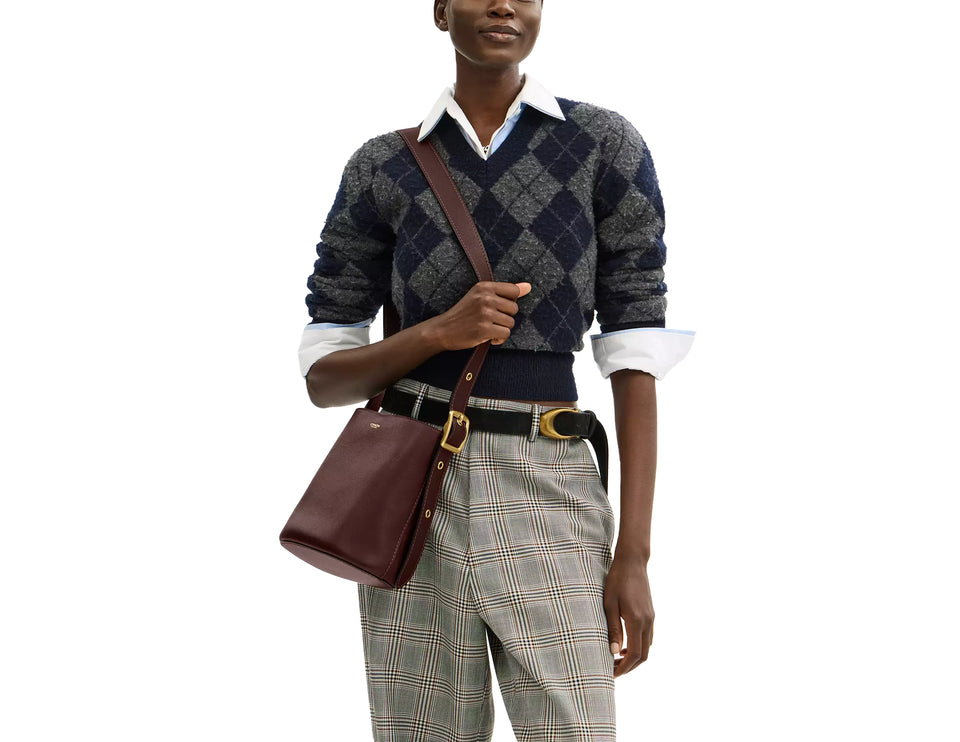 Coach Women's Bleecker Bucket Bag 21 Brass/Maple