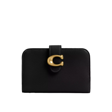 Coach Women's Tabby Wallet Brass/Black