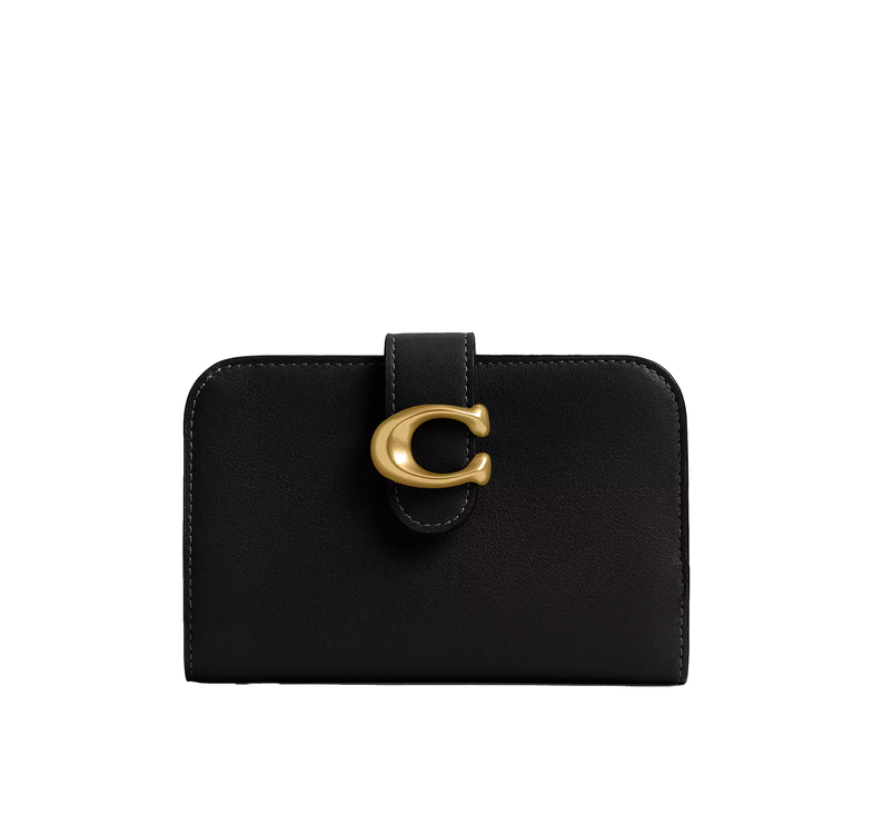 Coach Women's Tabby Wallet Brass/Black