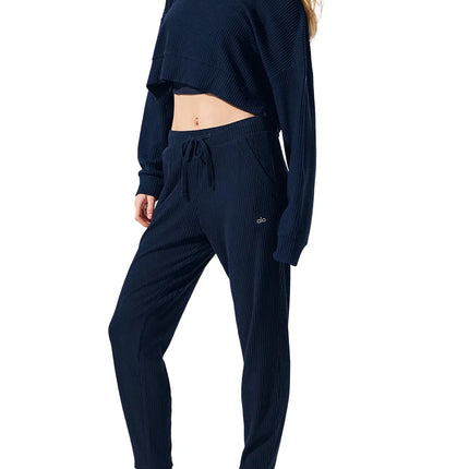 alo Women's Muse Hoodie - Navy