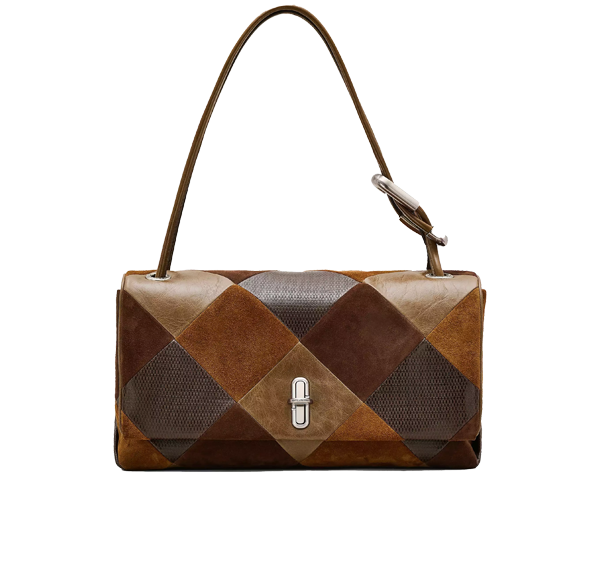 Marc Jacobs Women's The Suede Patchwork Large Dual Bag