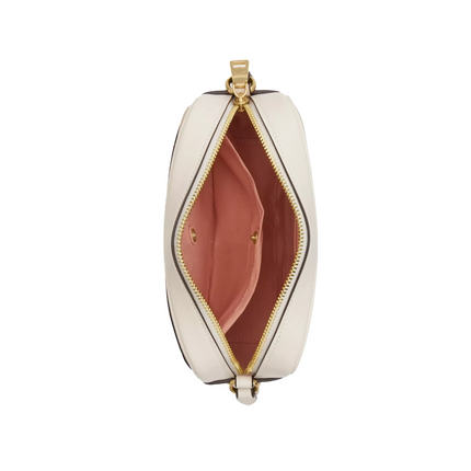 Coach Women's Mini Jamie Camera Bag In Signature Canvas With Floral Print Gold/Sand Multi