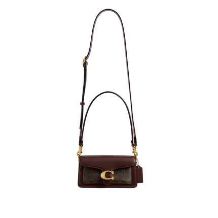 Coach Women's Tabby Shoulder Bag 20 In Signature Canvas Brass/Maple