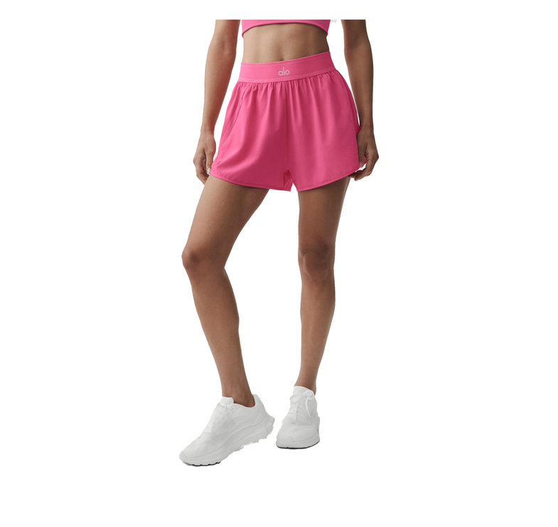alo Women's Match Point Short Paradise Pink