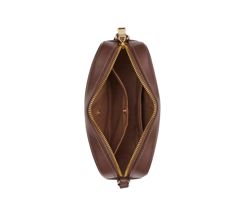 Coach Women's Mini Jamie Camera Bag In Signature Canvas Gold/Tan/Brown