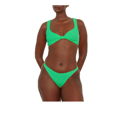 HUNZA G Women's Juno Bikini Lime