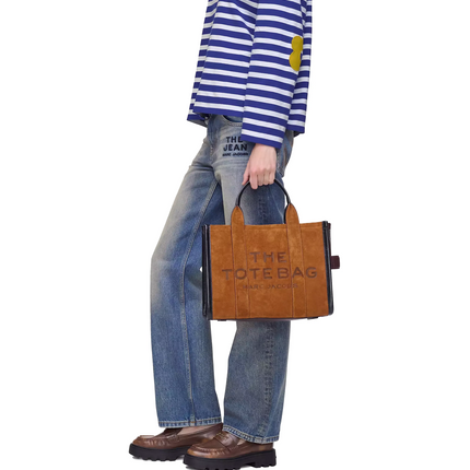 Marc Jacobs Women's The Suede Medium Tote Bag Copper