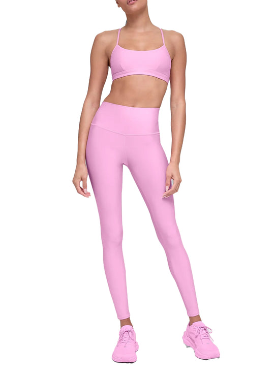 alo Women's 7/8 High-Waist Airlift Legging Candy Heart Pink