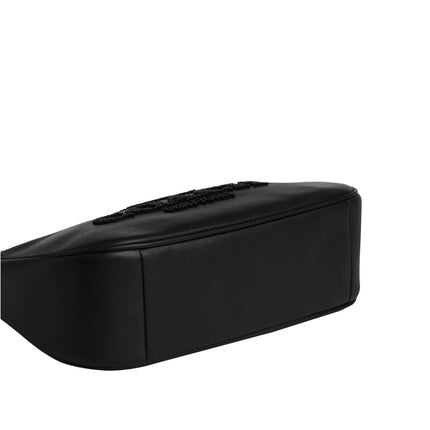 Coach Women's Teri Shoulder Bag With Beaded Coach Graphic Gold/Black