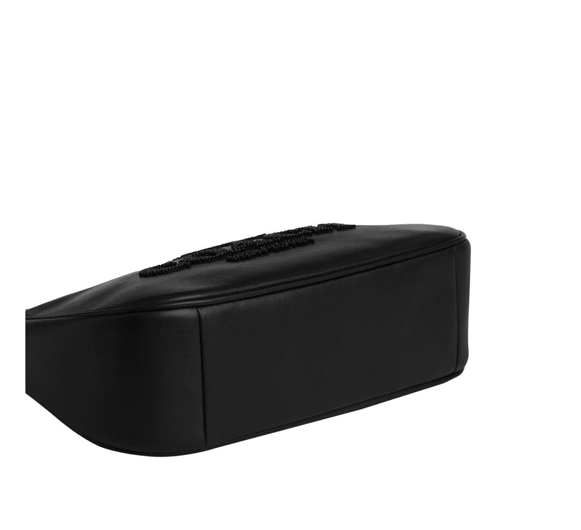 Coach Women's Teri Shoulder Bag With Beaded Coach Graphic Gold/Black