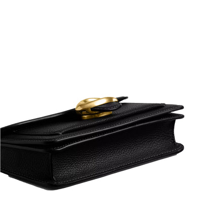 Coach Women's Tabby Chain Crossbody Bag 19 Brass/Black