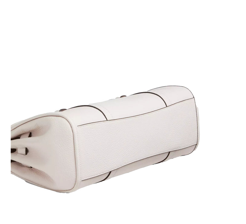 Coach Women's Bridget Flap Shoulder Bag Silver/White