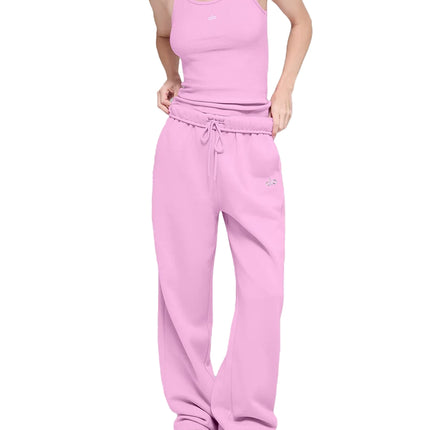 alo Women's Ribbed Prosper Tank Candy Heart Pink