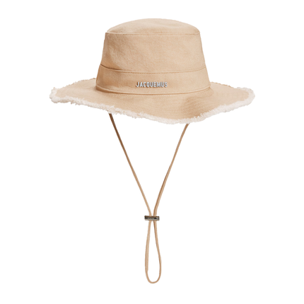 Jacquemus Unisex The Artichaut Bucket Hat Beige