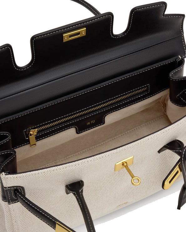 JW PEI Women's Yara Shoulder Bag - Black Canvas