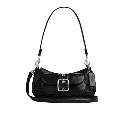 Coach Women's Ashton Mini Shoulder Bag Black/Silver