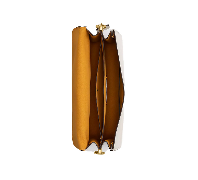 Coach Women's Chain Tabby Shoulder Bag 30 Brass/Chalk