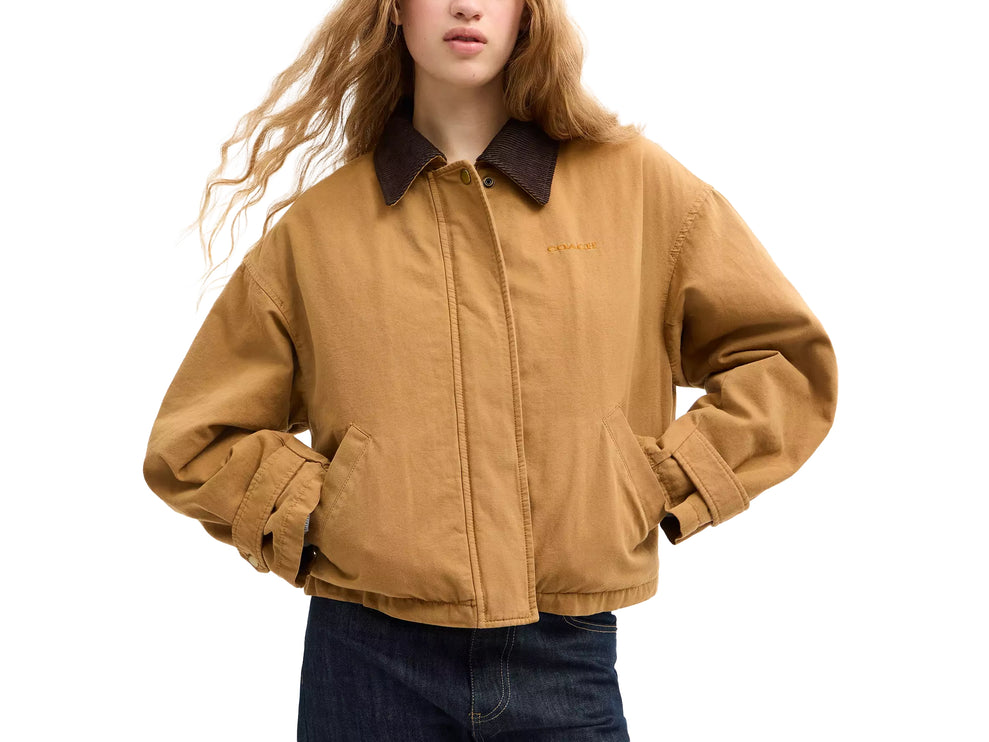 Coach Women's Barn Jacket Chestnut