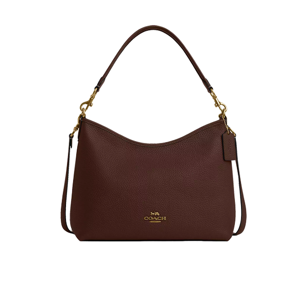 Coach Women's Laurel Shoulder Bag Gold/Maple