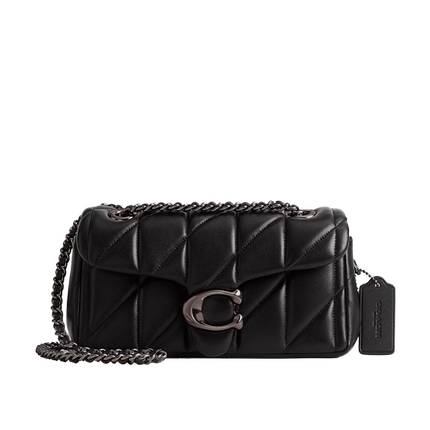 Coach Women's Tabby Shoulder Bag 20 With Pillow Quilting Pewter/Black