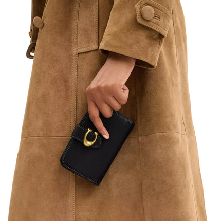 Coach Women's Tabby Wallet Brass/Black