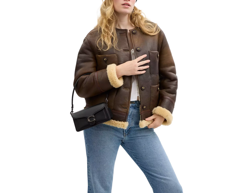 Coach Women's Tabby Shoulder Bag 20 Pewter/Black