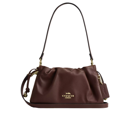 Coach Women's Faye Shoulder Bag Gold/Maple