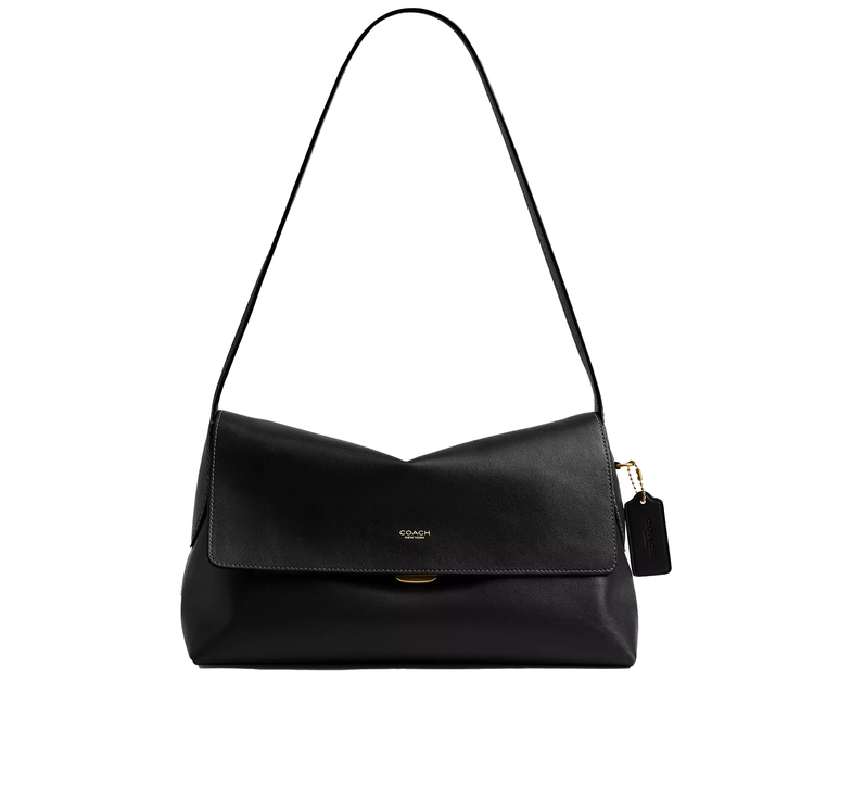 Coach Women's Chelsea Shoulder Bag 30 Brass/Black