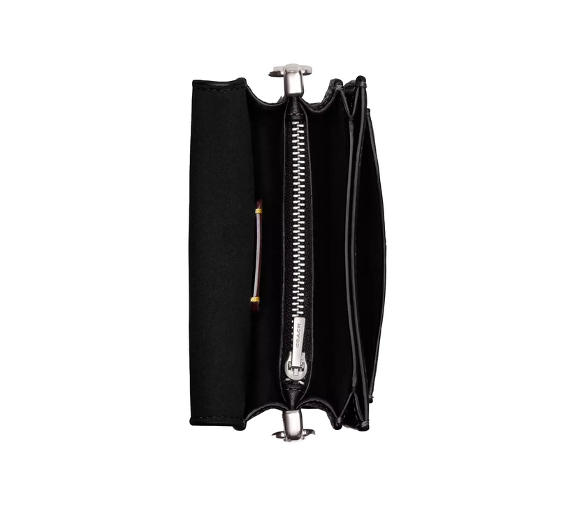 Coach Women's Tabby Bag 12 Silver/Black