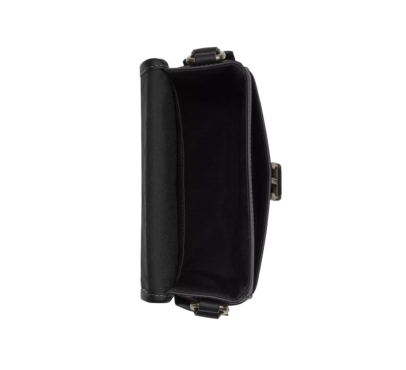 Coach Unisex Racer Crossbody Bag Gunmetal/Black