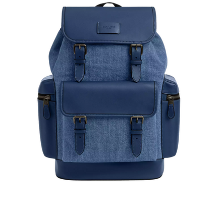Coach Women's Sprint Backpack Qb/Denim/Deep Blue