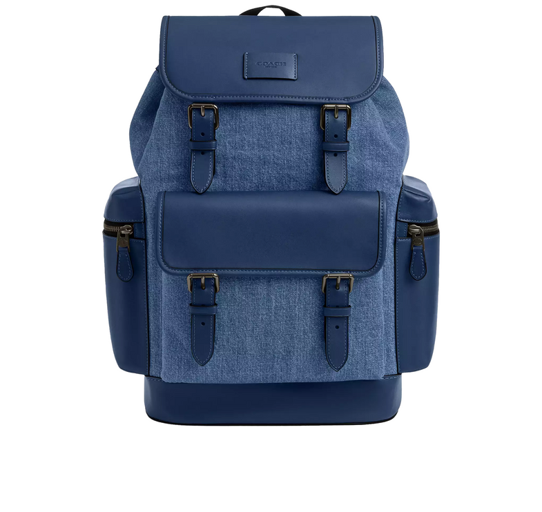 Coach Women's Sprint Backpack Qb/Denim/Deep Blue