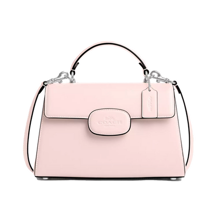 Coach Women's Eliza Top Handle Bag Silver/Blush