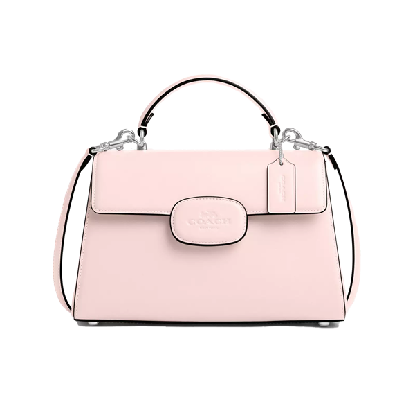 Coach Women's Eliza Top Handle Bag Silver/Blush