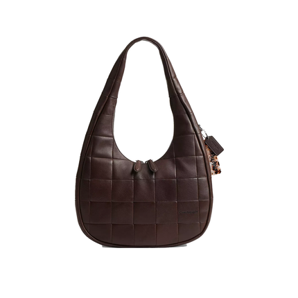 Coach Women's Alter/Ego Crescent Shoulder Bag In Upcrafted Leather Maple