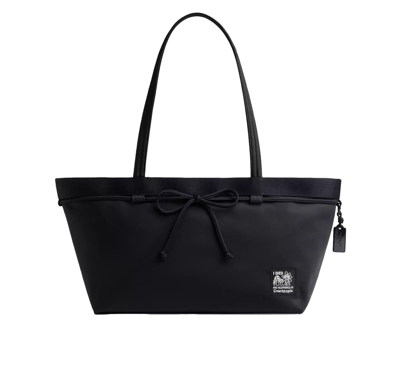 Coach Women's Coachtopia Loop Bow Tote Bag Black