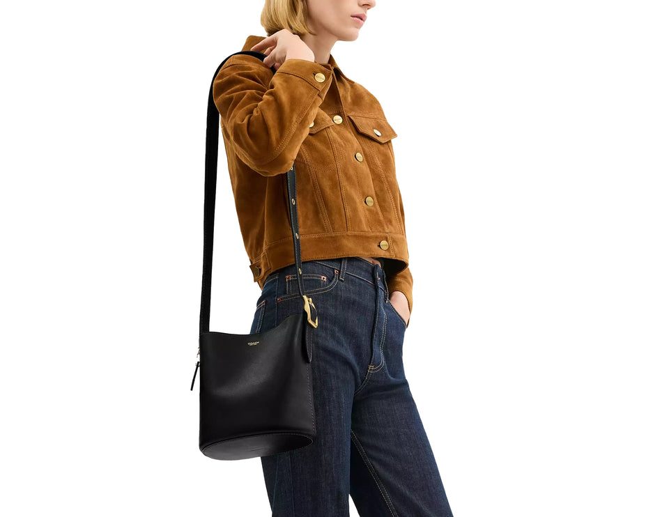 Coach Women's  Bleecker Bucket Bag 21 Brass/Black