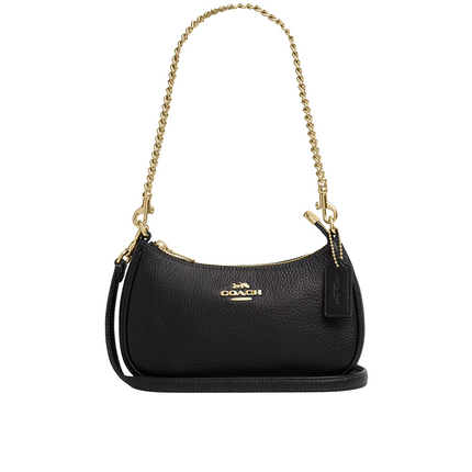 Coach Women's Teri Mini Crossbody Bag Gold/Black