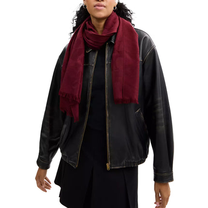 Coach Women's Signature Wrap Burgundy