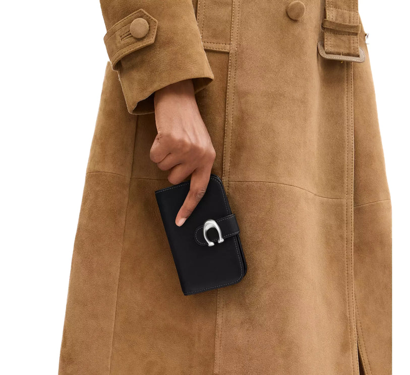 Coach Women's Tabby Wallet Silver/Black