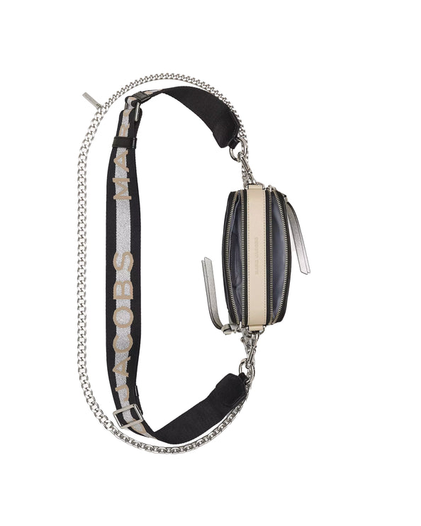 Marc Jacobs Women's The Chain Snapshot Wolf Grey Multi Stripe