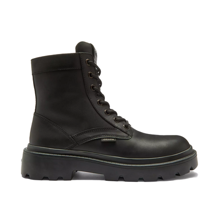 Coach Men's Combat Boot Black