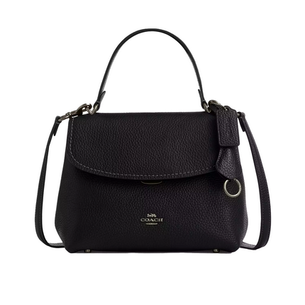 Coach Women's Emory Top Handle Bag Gunmetal/Black
