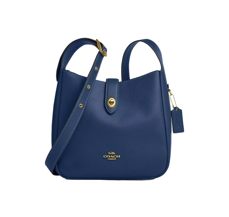 Coach Women's Hadley Convertible Crossbody Bag Gold/Deep Blue