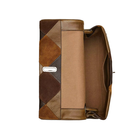 Marc Jacobs Women's The Suede Patchwork Large Dual Bag