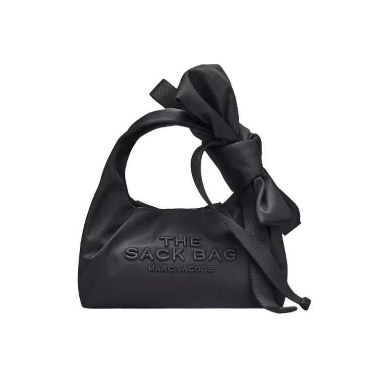 Marc Jacobs Women's The Bow Nylon Mini Sack Bag Black